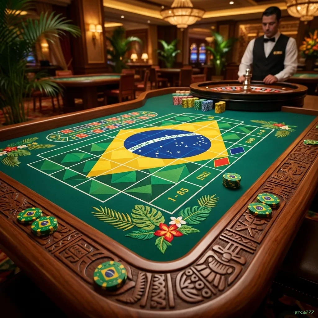 Interface do cassino ao vivo